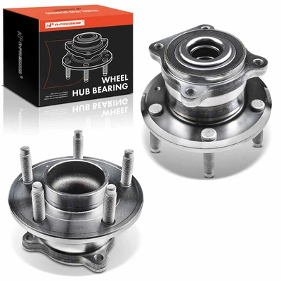 2 Pcs Rear Wheel Bearing & Hub Assembly