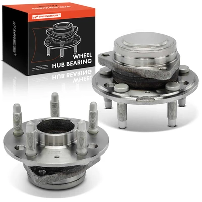 2 Pcs Front Wheel Bearing Hub Assembly