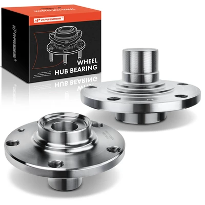 2 Pcs Front Wheel Hub