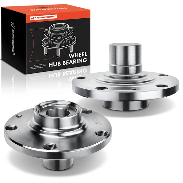 A-Premium APHB0108 1997-2002 Audi A4 Wheel Bearing and Hub Assembly Kit Front Driver & Passenger