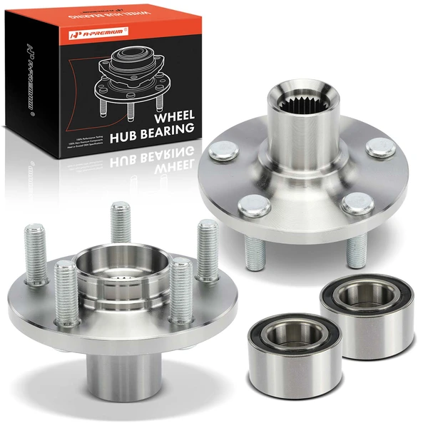 2 Pcs Front Wheel Bearing for Chrysler PT Cruiser Dodge Neon SX 2.0