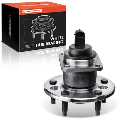 Rear Driver or Passenger Wheel Bearing & Hub Assembly with ABS Sensor