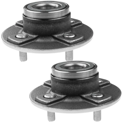 2 Pcs Rear Wheel Bearing & Hub Assembly