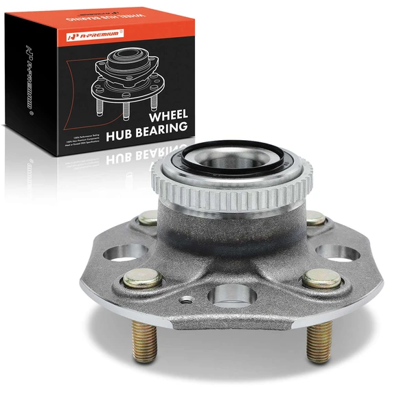 Rear Driver or Passenger Wheel Bearing & Hub Assembly for Honda Accord 1994-1997 2.2L