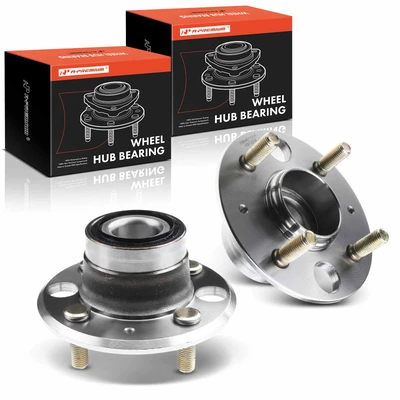 2 Pcs Rear Wheel Bearing & Hub Assembly