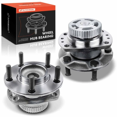 2 Pcs Rear Wheel Bearing & Hub Assembly