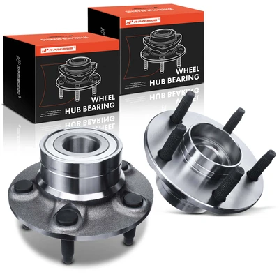 2 Pcs Rear Wheel Bearing & Hub Assembly