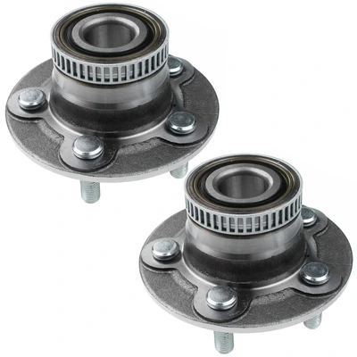 2 Pcs Rear Wheel Bearing & Hub Assembly