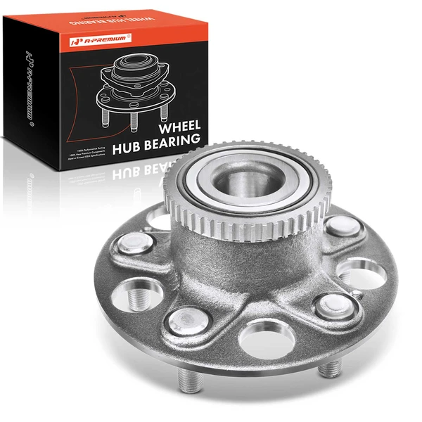 Rear Driver or Passenger Wheel Bearing & Hub Assembly for 1998-2002 Honda Accord