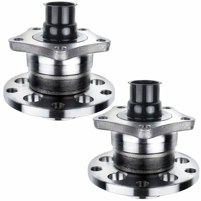 2 Pcs Rear Wheel Bearing & Hub Assembly