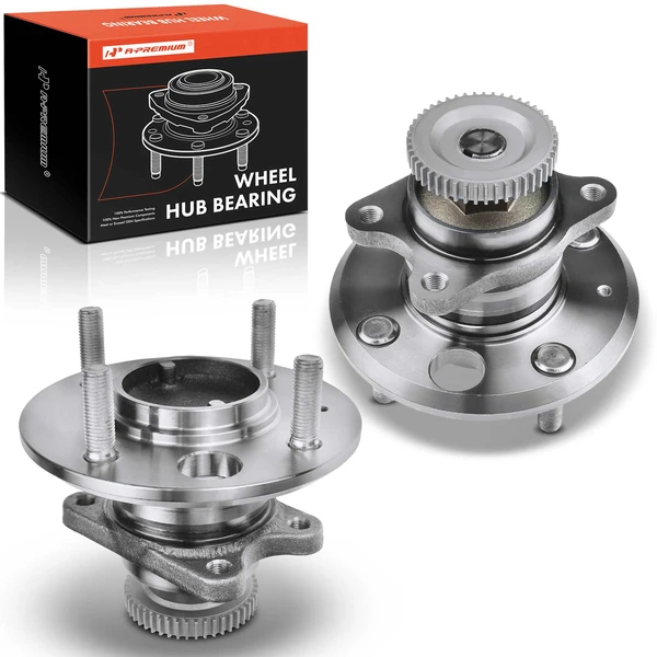 2 Pcs Rear Wheel Bearing & Hub Assembly for 2001-2006 Kia Optima