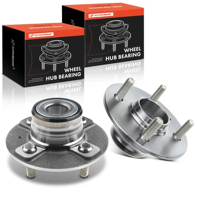 2 Pcs Rear Wheel Bearing & Hub Assembly