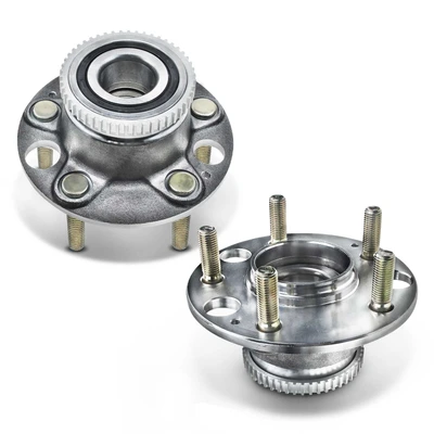 2 Pcs Rear Wheel Bearing & Hub Assembly