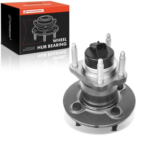 Rear Driver or Passenger Wheel Bearing & Hub Assembly with ABS for 2005-2006 Pontiac Pursuit