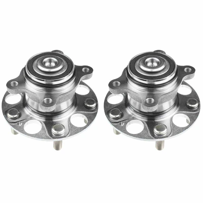 2 Pcs Rear Wheel Bearing & Hub Assembly