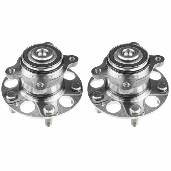 2 Pcs Rear Wheel Bearing & Hub Assembly for 2006-2011 Honda Civic