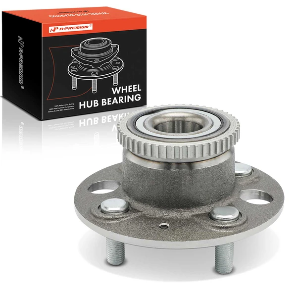 Rear Driver or Passenger Wheel Bearing & Hub Assembly for 2002-2003 Honda Civic