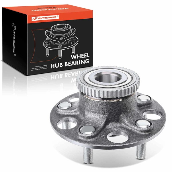 A-Premium APHB0151 2002-2006 Acura RSX Wheel Bearing and Hub Assembly Kit Rear Driver or Passenger