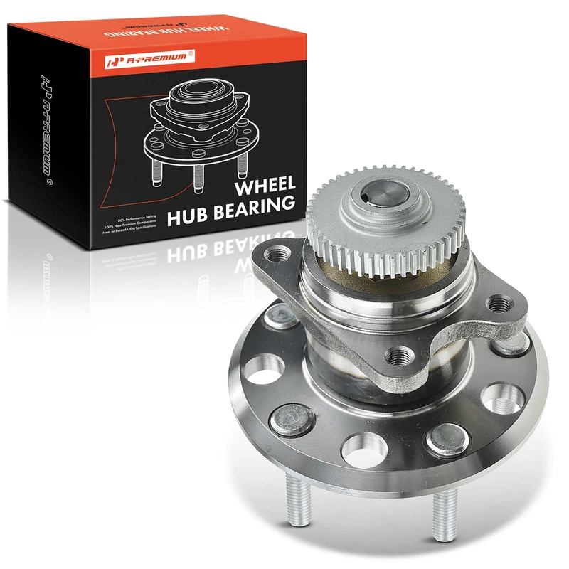 Rear Driver or Passenger Wheel Bearing & Hub Assembly for Kia Optima 06-10 Hyundai Sonata