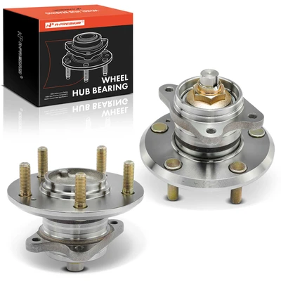 2 Pcs Rear Wheel Hub Bearing Assembly