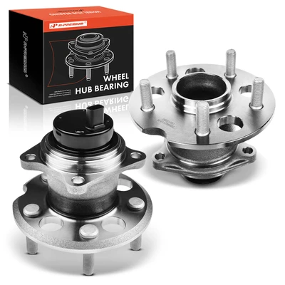 2 Pcs Rear Wheel Bearing & Hub Assembly