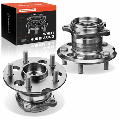 2 Pcs Rear Wheel Bearing & Hub Assembly