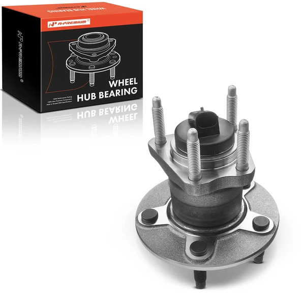 Rear Wheel Bearing & Hub Assembly with ABS Sensor for Chevy Malibu