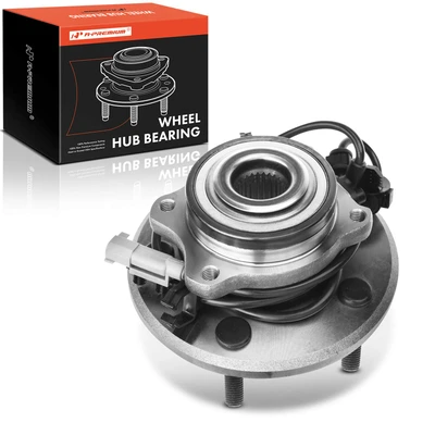 Rear Driver or Passenger Wheel Bearing & Hub Assembly with ABS