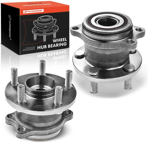2 Pcs Rear Wheel Bearing & Hub Assembly for Subaru Legacy Outback 2005-2009