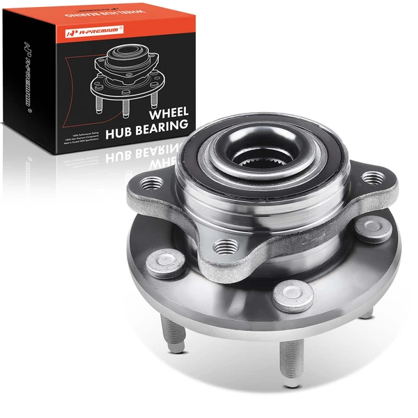 Rear Driver or Passenger Wheel Bearing & Hub Assembly for 2008-2009 Ford Taurus X