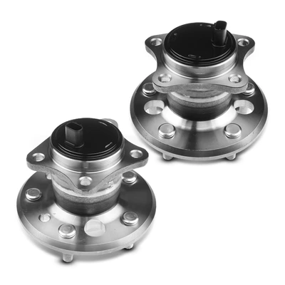 2 Pcs Rear Wheel Bearing & Hub Assembly