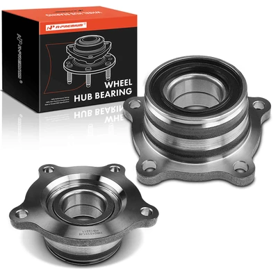 2 Pcs Rear Wheel Bearing