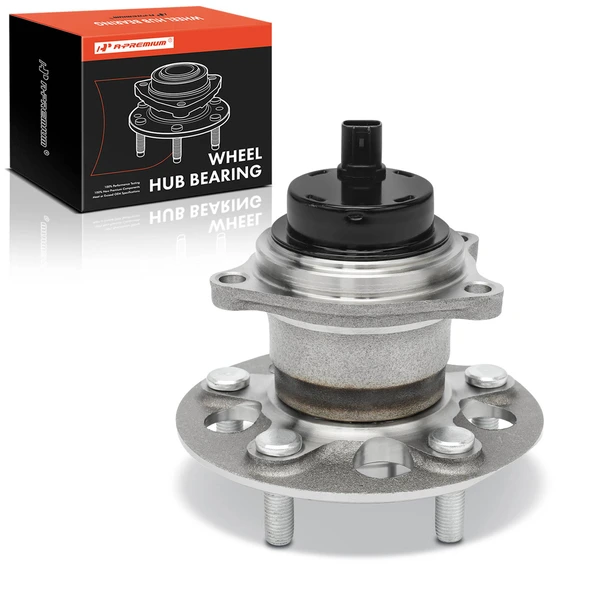 A-Premium APHB0064 Wheel Bearing and Hub Assembly Kit Rear Driver or Passenger