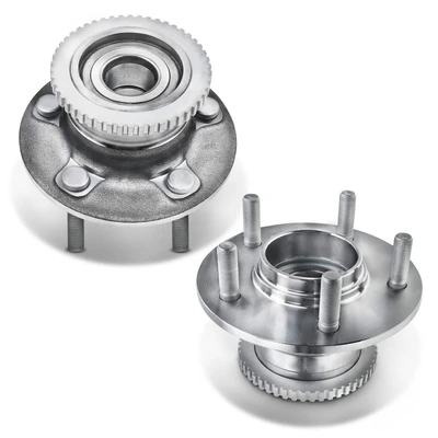 2 Pcs Rear Wheel Bearing & Hub Assembly