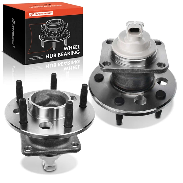 2 Pcs Rear Wheel Bearing & Hub Assembly for 2000-2007 Chevrolet Monte Carlo