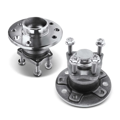 2 Pcs Rear Wheel Bearing & Hub Assembly