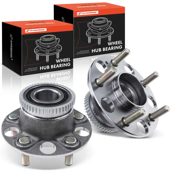 2 Pcs Rear Wheel Bearing & Hub Assembly for Acura RL 2002-2004 V6 3.5L
