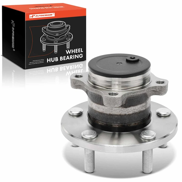 Rear Driver or Passenger Wheel Bearing & Hub Assembly for Mazda 3 without Anti-lock Brakes