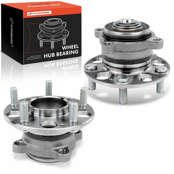 2 Pcs Rear Wheel Bearing & Hub Assembly for 2009-2014 Acura TSX