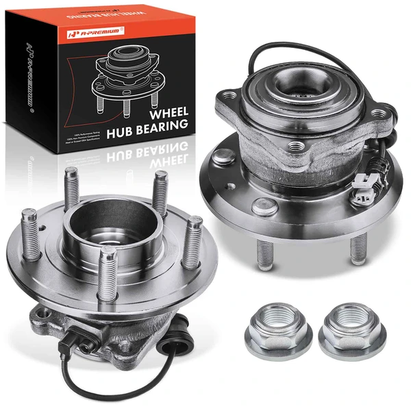 2 Pcs Rear Wheel Bearing & Hub Assembly with ABS Sensor for 2012-2015 Chevrolet Captiva Sport