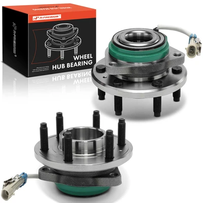 2 Pcs Rear Wheel Bearing Hub Assembly