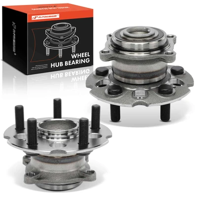 2 Pcs Rear Wheel Hub Bearing Assembly