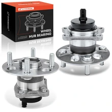 2 Pcs Rear Wheel Bearing & Hub Assembly with ABS Sensor for 2006-2014 Toyota Yaris