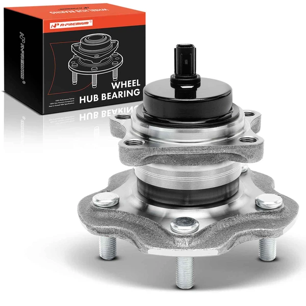 Rear Wheel Bearing & Hub Assembly with ABS Sensor for 2016 Scion iM