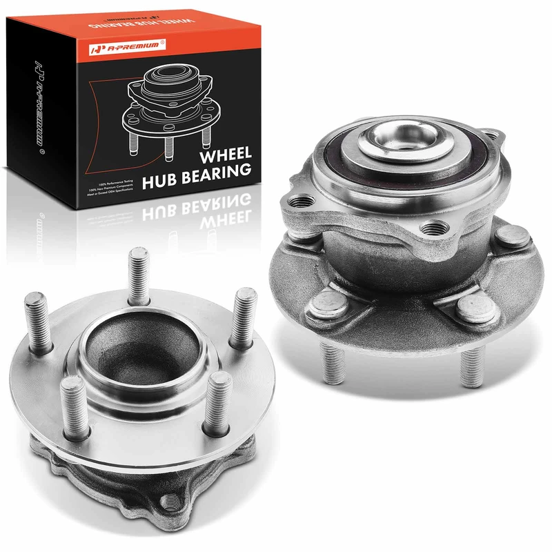 2 Pcs Rear Wheel Bearing & Hub Assembly for Mitsubishi Outlander 2007-2012