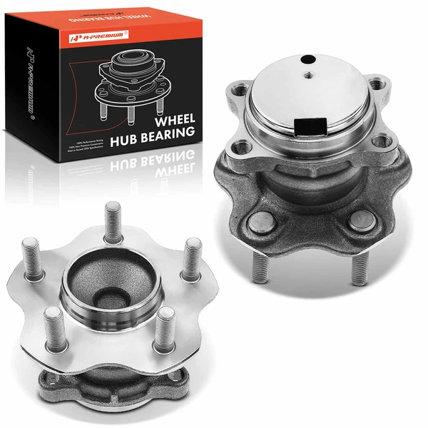 2 Pcs Rear Wheel Bearing & Hub Assembly for 2007-2012 Nissan Sentra