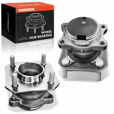 2 Pcs Rear Wheel Bearing & Hub Assembly