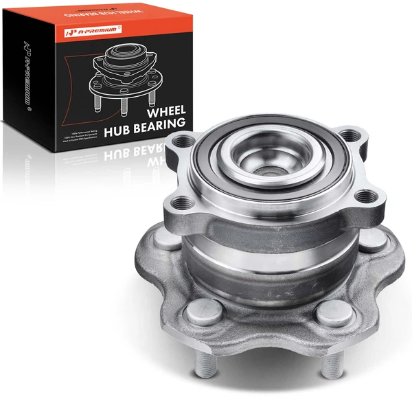 Rear Driver or Passenger Wheel Bearing & Hub Assembly for 2009-2014 2016-2019 Nissan Maxima