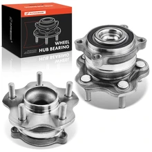 2 Pcs Rear Wheel Bearing & Hub Assembly