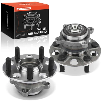 2 Pcs Rear Wheel Hub Bearing Assembly